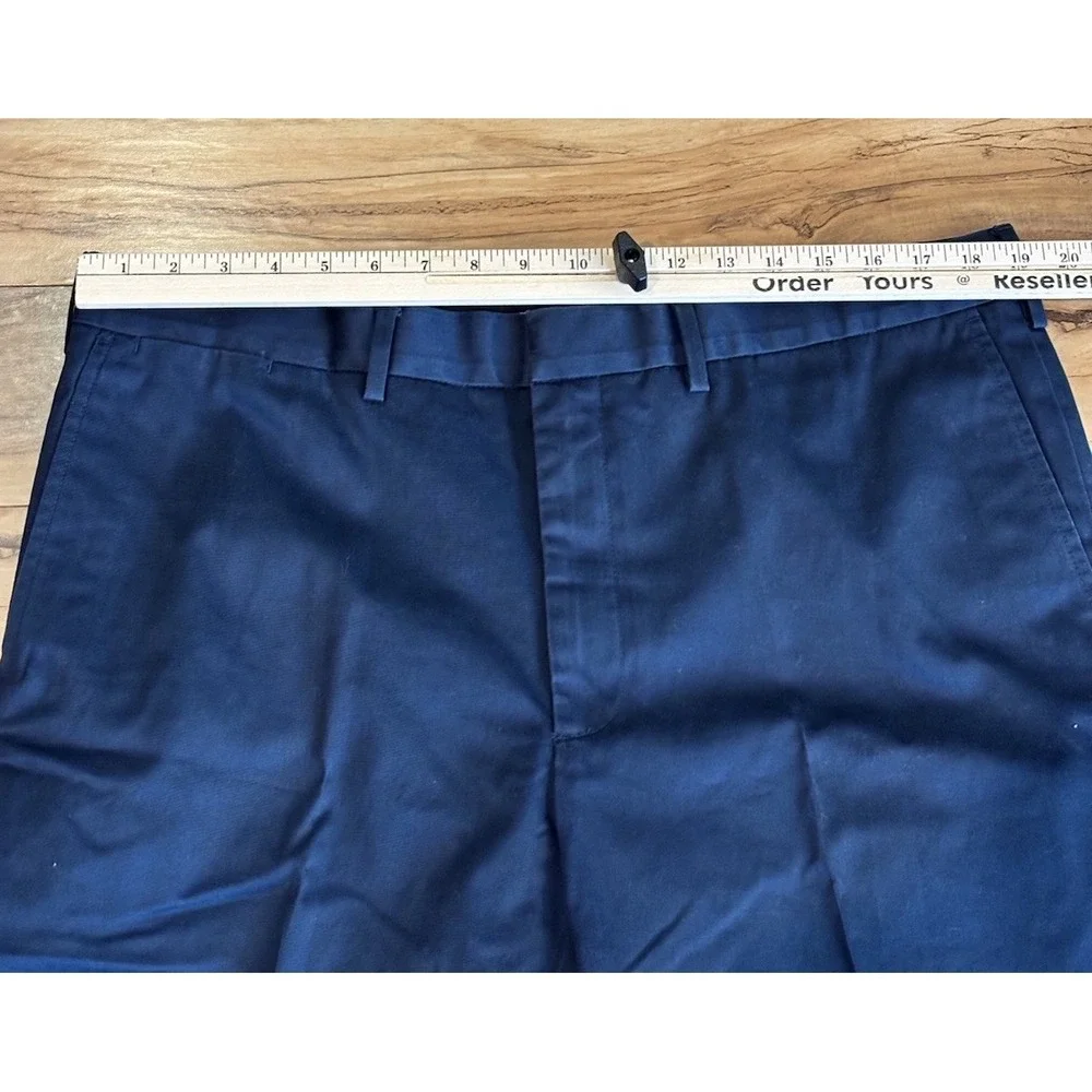 Lands'‎ End Mens 38x27 Blue Classic Clothing Traditional Fit Chino Pants Preppy